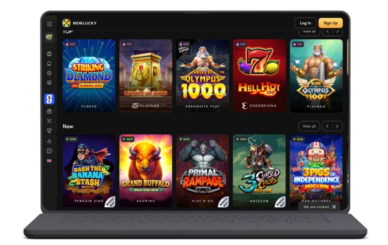 NewLucky casino inloggning